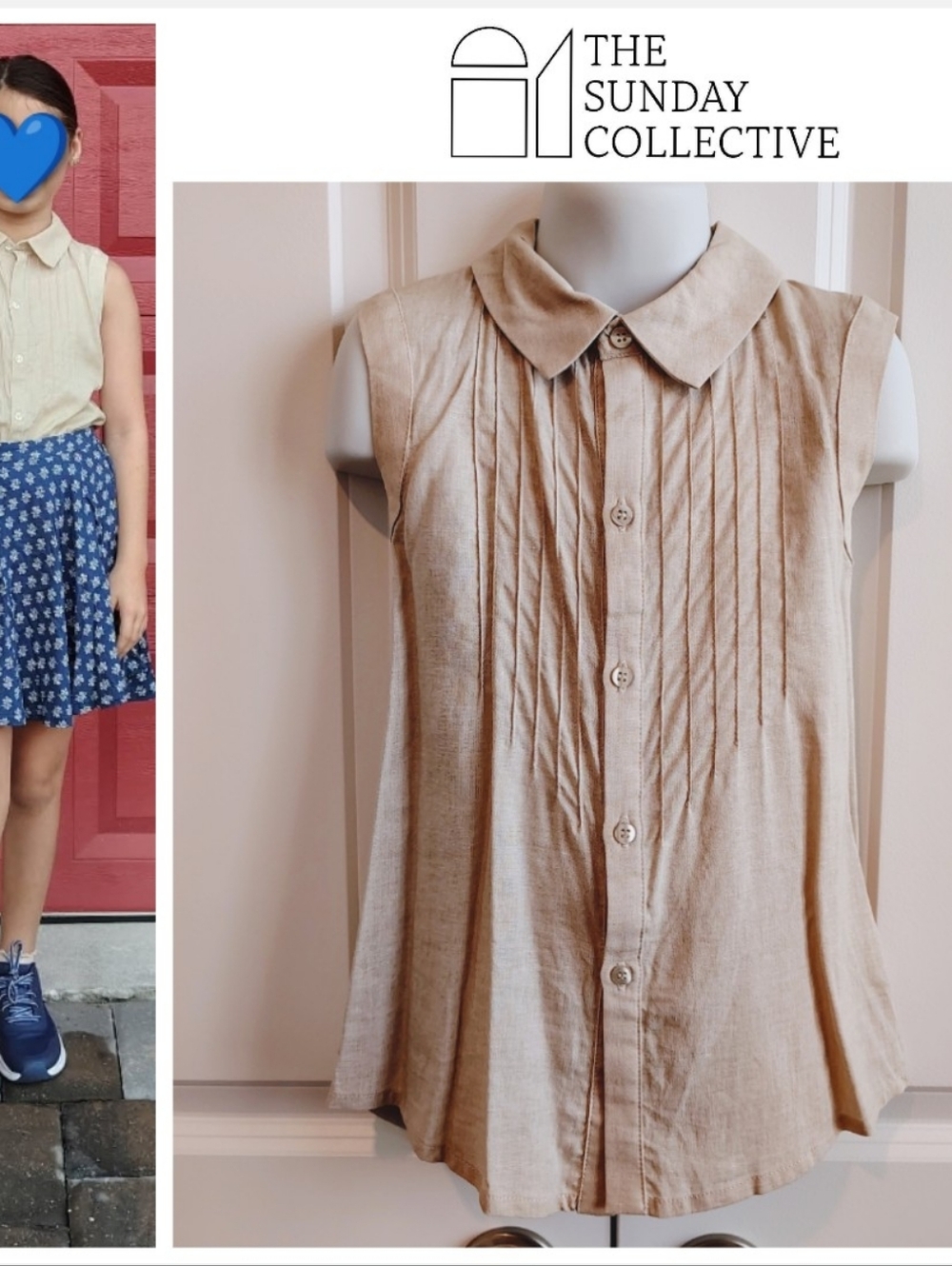 The Sunday Collective Arena Blouse